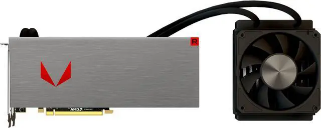 Main image of XFX Radeon RX VEGA 64 DirectX 12 RX-VEGMXWFXW 8GB 2048-Bit HBM2 PCI Express 3.0 CrossFireX Support Video Card Liquid Cooling