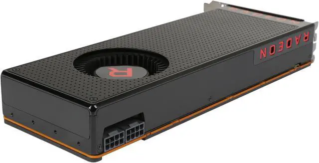 Alt view image 5 of 6 - XFX Radeon RX VEGA 64 DirectX 12 RX-VEGMTBFX6 8GB 2048-Bit HBM2 PCI Express 3.0 CrossFireX Support Video Card Air Cooler (Black Design)