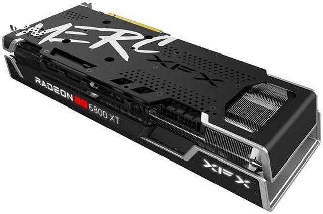 Alt view image 4 of 5 - XFX Speedster MERC319 RX 6800 XT Black Edition Gaming Graphics Card with 16GB GDDR6, HDMI 2.1, 2 x DP, USB-C, AMD RDNA 2