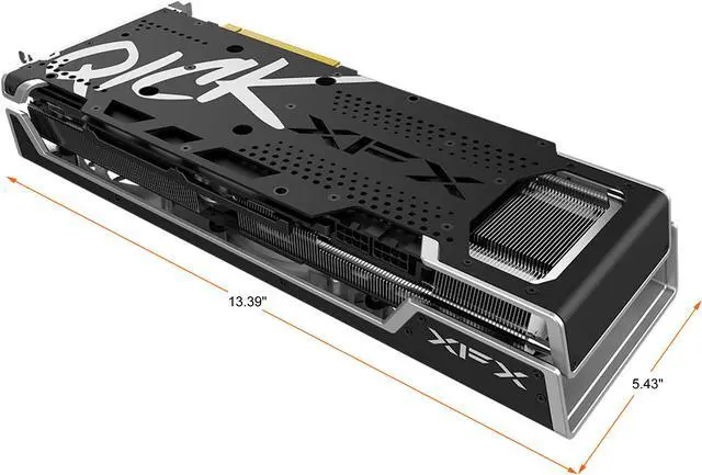 Alt view image 5 of 6 - XFX SPEEDSTER QICK 319 AMD Radeon RX 6800 BLACK Gaming Graphics Card with 16GB GDDR6 HDMI 3 x DP, AMD RDNA 2 (RX-68XLALBD9)
