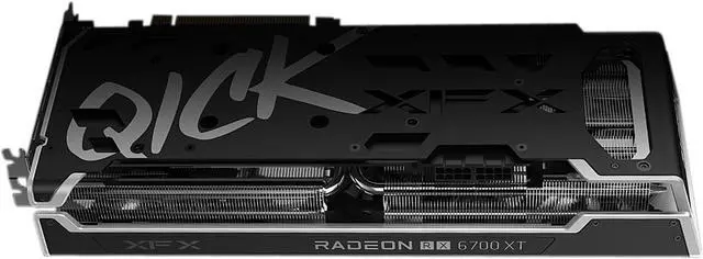 Alt view image 5 of 5 - XFX SPEEDSTER QICK319 AMD Radeon RX 6700 XT CORE Gaming Graphics Card with 12GB GDDR6 HDMI 3xDP, AMD RDNA 2 (RX-67XTYLUDP)