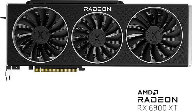 Alt view image 2 of 8 - XFX SPEEDSTER MERC319 AMD Radeon RX 6900 XT LIMITED BLACK Gaming Graphics Card with 16GB GDDR6, AMD RDNA 2, RX-69XTACSD9