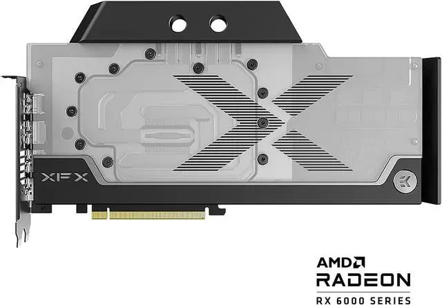 Main image of XFX Speedster ZERO AMD Radeon RX 6900 XT EKWB RGB Waterblock Limited Edition RGB Gaming Graphics Card with 16GB GDDR6, AMD RDNA 2 - RX-69XTAWBD9