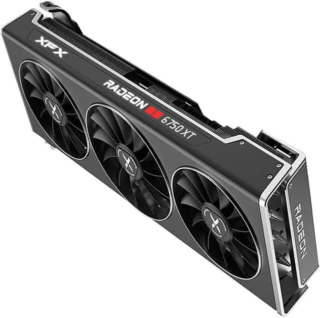Alt view image 5 of 10 - XFX SPEEDSTER MERC319 Radeon RX 6750 XT 12GB GDDR6 PCI Express 4.0 Graphics Card RX-675XYTBDP