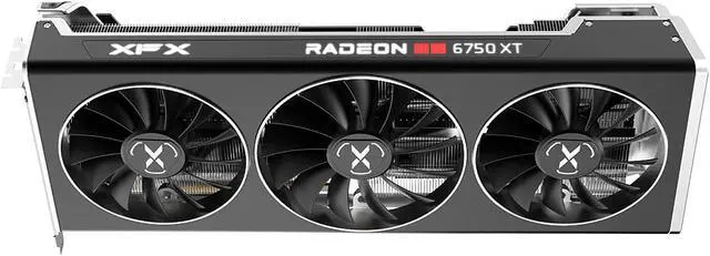 Alt view image 3 of 10 - XFX SPEEDSTER MERC319 Radeon RX 6750 XT 12GB GDDR6 PCI Express 4.0 Graphics Card RX-675XYTBDP