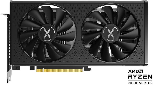 Alt view image 2 of 7 - XFX SPEEDSTER SWFT210 RADEON RX 7600 CORE Gaming Graphics Card RX-76PSWFTFY