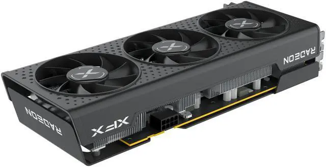 Alt view image 6 of 8 - XFX SPEEDSTER QICK308 RADEON RX 7600 BLACK Gaming Graphics Card RX-76PQICKBY