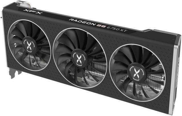 Alt view image 7 of 16 - XFX SPEEDSTER QICK319 RADEON RX 6750 XT CORE Gaming Graphics Card