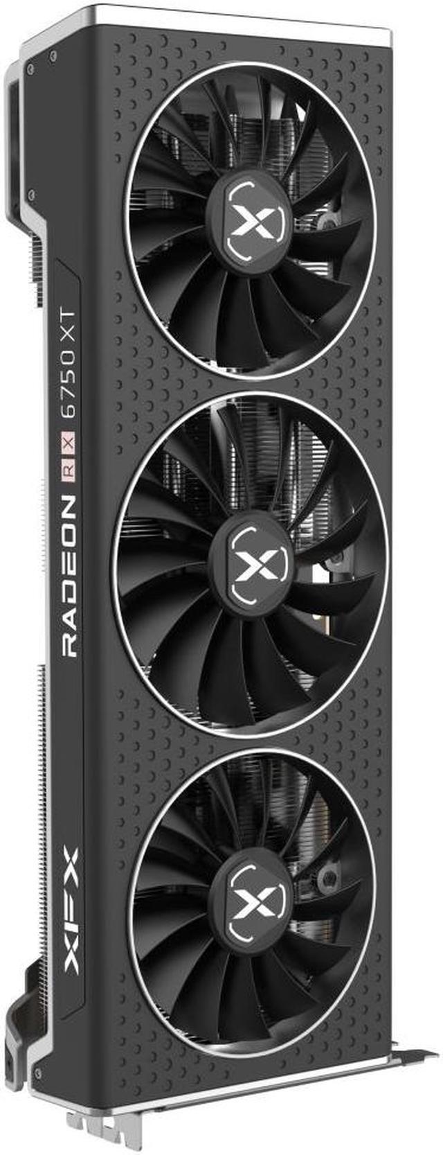 Alt view image 8 of 16 - XFX SPEEDSTER QICK319 RADEON RX 6750 XT CORE Gaming Graphics Card