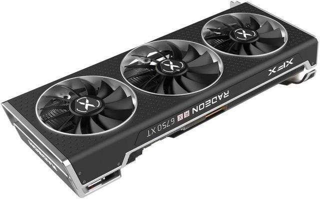 Alt view image 12 of 16 - XFX SPEEDSTER QICK319 RADEON RX 6750 XT CORE Gaming Graphics Card