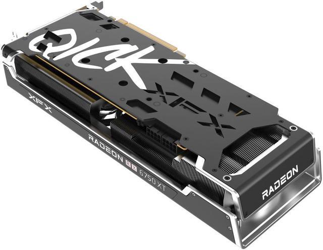 Alt view image 14 of 16 - XFX SPEEDSTER QICK319 RADEON RX 6750 XT CORE Gaming Graphics Card
