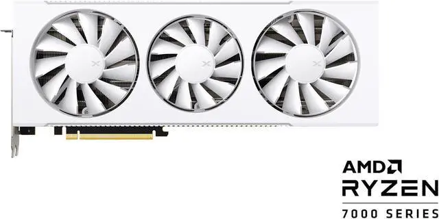 Alt view image 2 of 10 - XFX QUICKSILVER Magnetic Air Radeon RX 7800 XT 16GB GDDR6 PCI Express 4.0 x16 ATX Graphics Card RX-78TMAIRW9