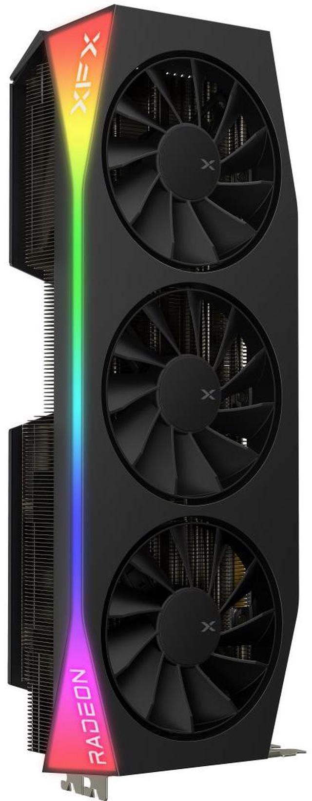 Alt view image 2 of 5 - XFX Mercury Radeon RX 9070 XT OC 16GB 256-Bit GDDR6 PCI-Express 5.0 RDNA 4 Graphics Card RX-97TRGBBB9