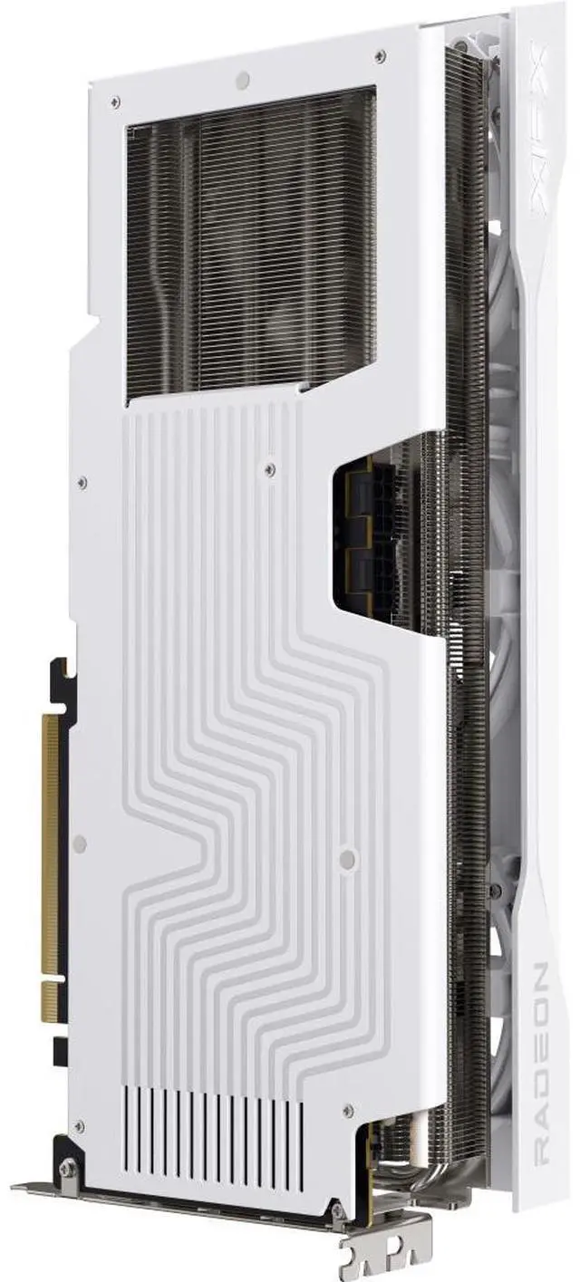 Alt view image 4 of 5 - XFX Swift AMD Radeon RX 9070 OC RDNA 4 16GB 256-Bit GDDR6 PCI-Express 5.0 White Triple Fan Graphics Card RX-97SWFB3W9