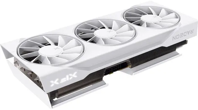 Alt view image 2 of 5 - XFX Swift AMD Radeon RX 9070 OC RDNA 4 16GB 256-Bit GDDR6 PCI-Express 5.0 White Triple Fan Graphics Card RX-97SWFB3W9