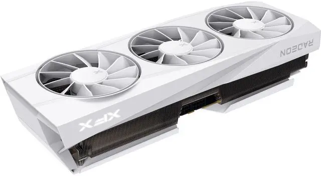 Alt view image 2 of 5 - XFX Quicksilver AMD Radeon RX 9070XT RNDA 4 16GB 256-Bit GDDR6 PCI-Express 5.0 RDNA 4 White Gaming Graphics Card RX-97TQICKW9