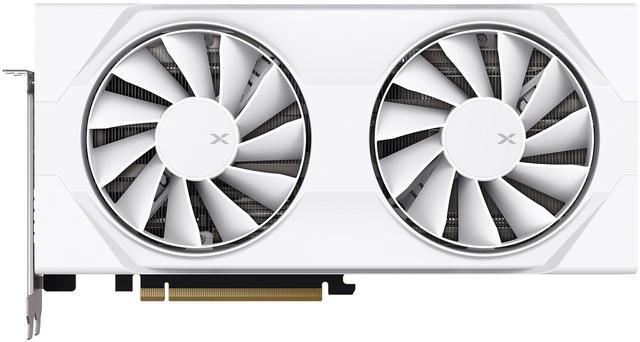 Main image of XFX Swift AMD Radeon RX 9060 XT OC White Gaming Edition with 8GB GDDR6 HDMI 2xDP, AMD RDNA 4 RX 9060XT 8GB