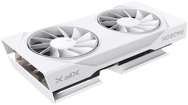 Alt view image 2 of 5 - XFX Swift AMD Radeon RX 9060 XT OC White Gaming Edition with 8GB GDDR6 HDMI 2xDP, AMD RDNA 4 RX 9060XT 8GB