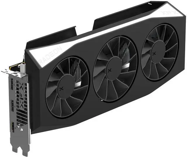 Alt view image 2 of 7 - XFX Mercury Radeon RX 9060 XT 16GB GDDR6 PCI Express 5.0 x16 ATX Graphics Card RX-96TMERCBA
