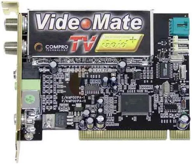Alt view image 2 of 5 - COMPRO VIDEOMATE TV GOLD+ TV Tuner Card, REMOTE