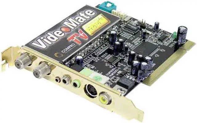 Main image of COMPRO VIDEOMATE TV GOLD+ TV Tuner Card, REMOTE
