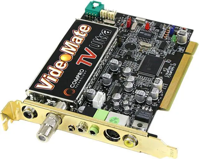 Main image of COMPRO VideoMate TV ULTRA TV Tuner Card, REMOTE
