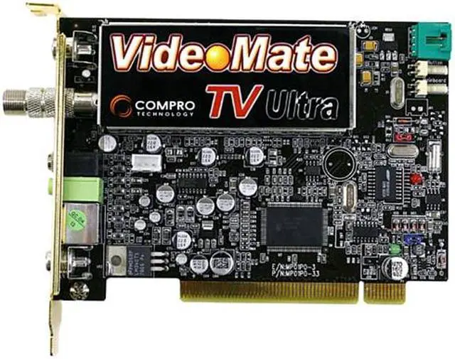 Alt view image 2 of 5 - COMPRO VideoMate TV ULTRA TV Tuner Card, REMOTE