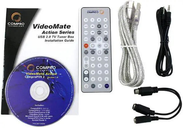 Alt view image 4 of 5 - COMPRO VideoMate Action Compact TV tuner box