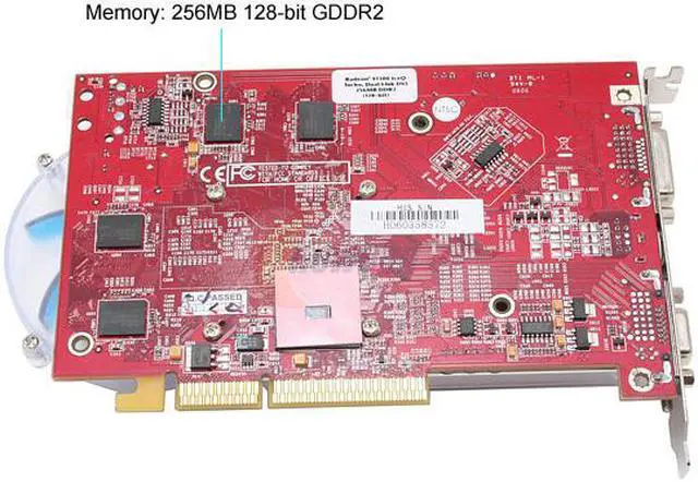 Alt view image 4 of 6 - HIS Radeon X1300 256MB GDDR2 AGP 4X/8X Graphics Card H130QT256AN