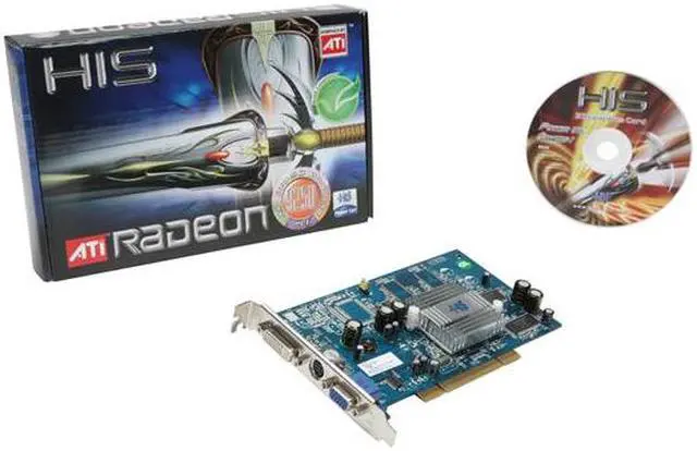 Alt view image 6 of 6 - HIS Radeon 9250 128MB DDR PCI Graphics Card H925H128E1TOPN