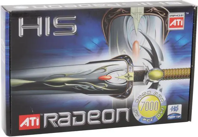 Alt view image 6 of 6 - HIS Radeon 7000 64MB DDR PCI Graphics Card H700H64-1TOPN