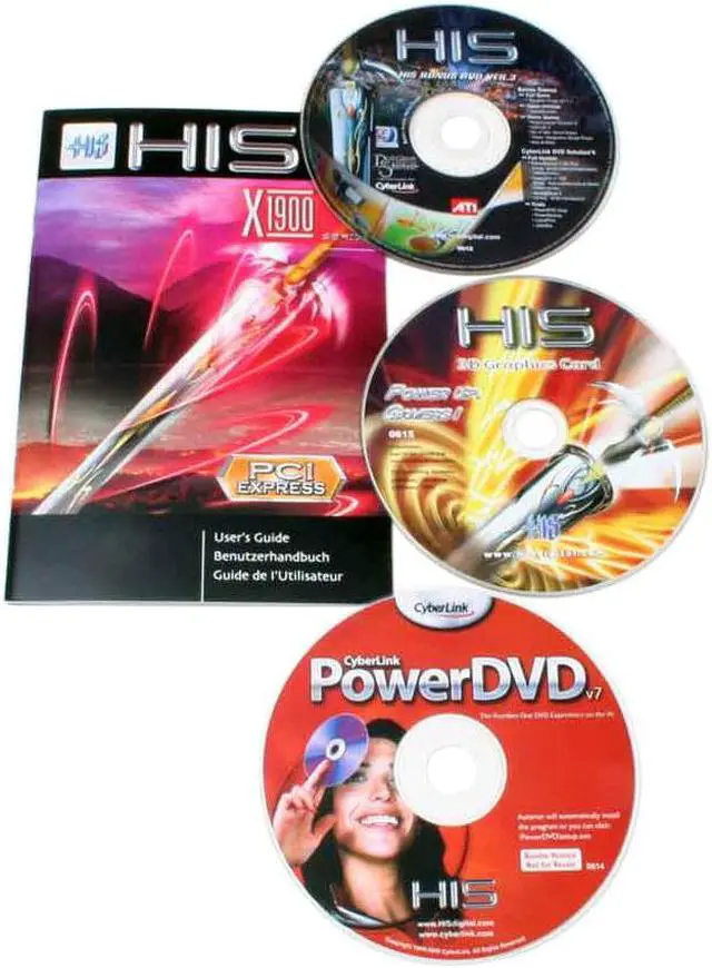 Alt view image 5 of 7 - HIS Hightech H195XTX512DVN-R Radeon X1950XTX 512MB 256-bit GDDR4 PCI Express x16 CrossFire Supported VIVO Video Card