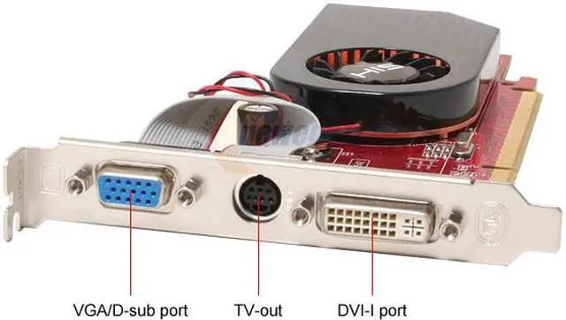 Alt view image 2 of 7 - HIS Radeon X1600PRO 512MB(128MB on Board) GDDR2 PCI Express x16 Graphics Card H160PRHMF128EN-R