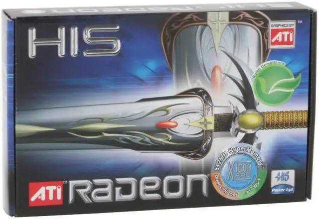 Alt view image 7 of 7 - HIS Radeon X1600PRO 512MB(128MB on Board) GDDR2 PCI Express x16 Graphics Card H160PRHMF128EN-R