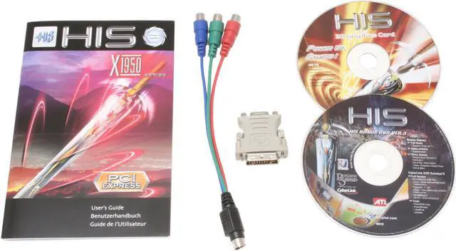 Alt view image 6 of 7 - HIS Radeon X1950PRO 256MB GDDR3 PCI Express x16 CrossFireX Support Graphics Card H195PRQT256DDN-R