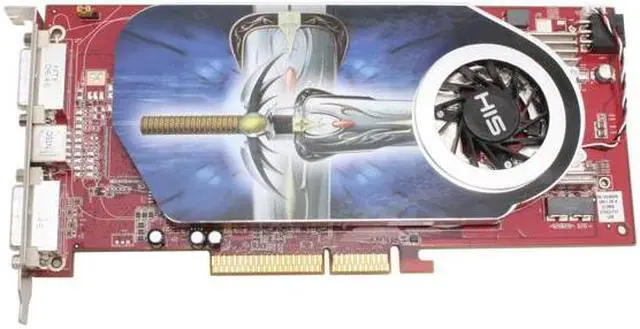 Alt view image 2 of 7 - HIS Radeon X1950PRO 512MB GDDR3 AGP 4X/8X Graphics Card H195PRF512DDAN-R