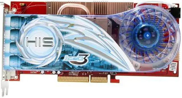 Alt view image 2 of 6 - HIS Radeon X1950PRO 256MB GDDR3 AGP 8X Graphics Card H195PRQT256DDAN-R-V2