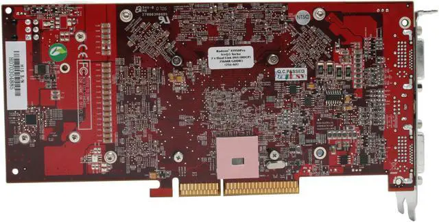 Alt view image 4 of 6 - HIS Radeon X1950PRO 256MB GDDR3 AGP 8X Graphics Card H195PRQT256DDAN-R-V2