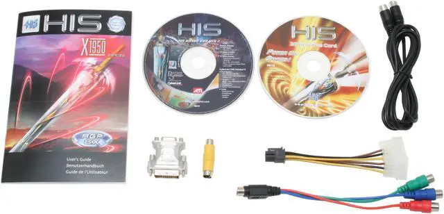 Alt view image 5 of 6 - HIS Radeon X1950PRO 256MB GDDR3 AGP 8X Graphics Card H195PRQT256DDAN-R-V2