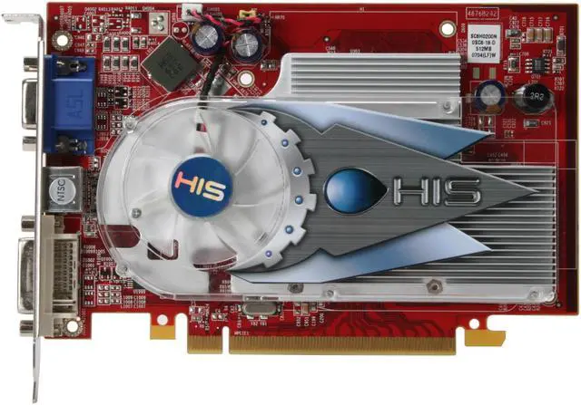 Alt view image 3 of 6 - HIS Radeon X1650 512MB GDDR2 PCI Express x16 CrossFireX Support Graphics Card H165F512N-R