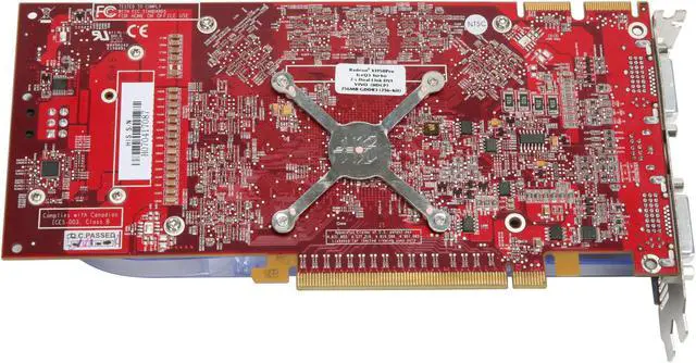 Alt view image 3 of 7 - HIS Radeon X1950PRO 256MB GDDR3 PCI Express x16 CrossFireX Support Graphics Card H195PRQT256DVN-R-V2