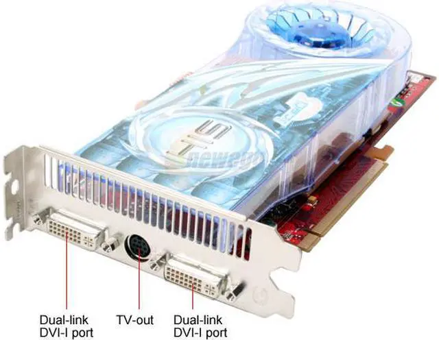 Alt view image 2 of 8 - HIS Radeon X1950PRO 512MB GDDR3 PCI Express x16 CrossFireX Support Graphics Card H195PRQT512DDN-R-V2