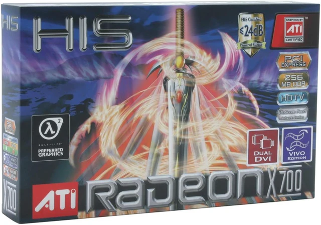 Amd Radeon X700 HIS Radeon X700 Graphics Card S9B-34 - Newegg.com