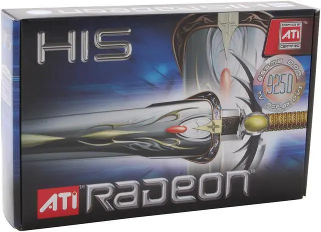 Alt view image 5 of 5 - HIS Radeon 9250 256MB DDR AGP 4X/8X Graphics Card H925H256-1TOAN