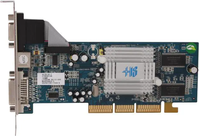 Alt view image 2 of 4 - HIS Radeon 9250 128MB DDR AGP 4X/8X Graphics Card H925H128E1TOAN