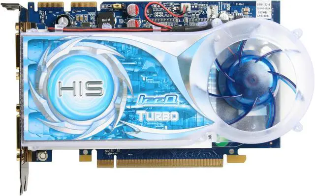 Alt view image 3 of 7 - HIS Radeon HD 2600XT 512MB GDDR3 PCI Express x16 CrossFireX Support Graphics Card H260XTQT512DDN-R