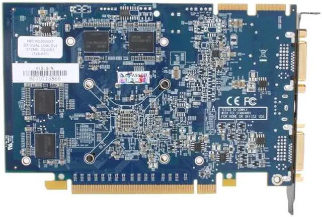 Alt view image 3 of 5 - HIS Radeon HD 2600XT 512MB GDDR3 PCI Express x16 CrossFireX Support Graphics Card H260XTF512DDN-R