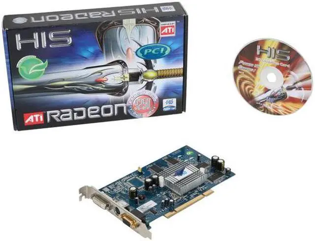 Alt view image 5 of 5 - HIS Radeon 9250 256MB DDR PCI Graphics Card H925H256RPN-R