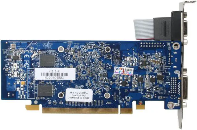 Alt view image 4 of 6 - HIS Radeon HD 2400PRO 256MB GDDR2 PCI Express x16 Graphics Card H240PRF256N-R