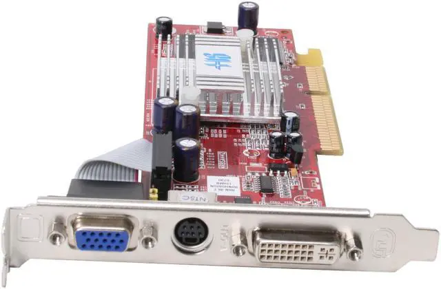 Alt view image 2 of 5 - HIS Radeon 9550 128MB DDR AGP 8X Graphics Card H955H128E1TOAN